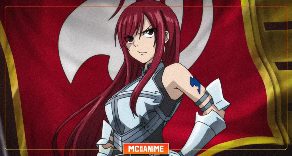 Erza Scarlet from fairy tale